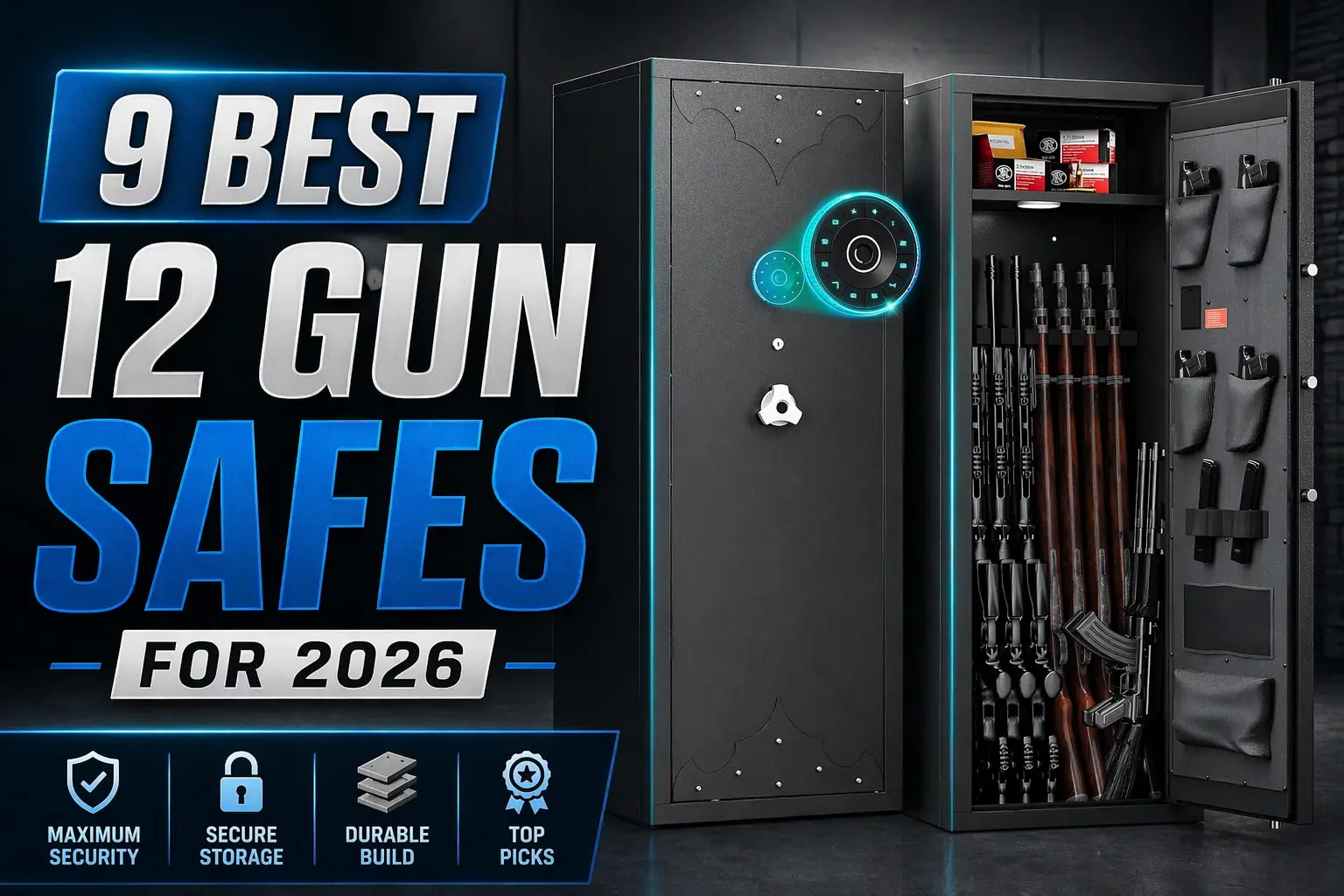 9 Best 12 Gun Safes for 2026