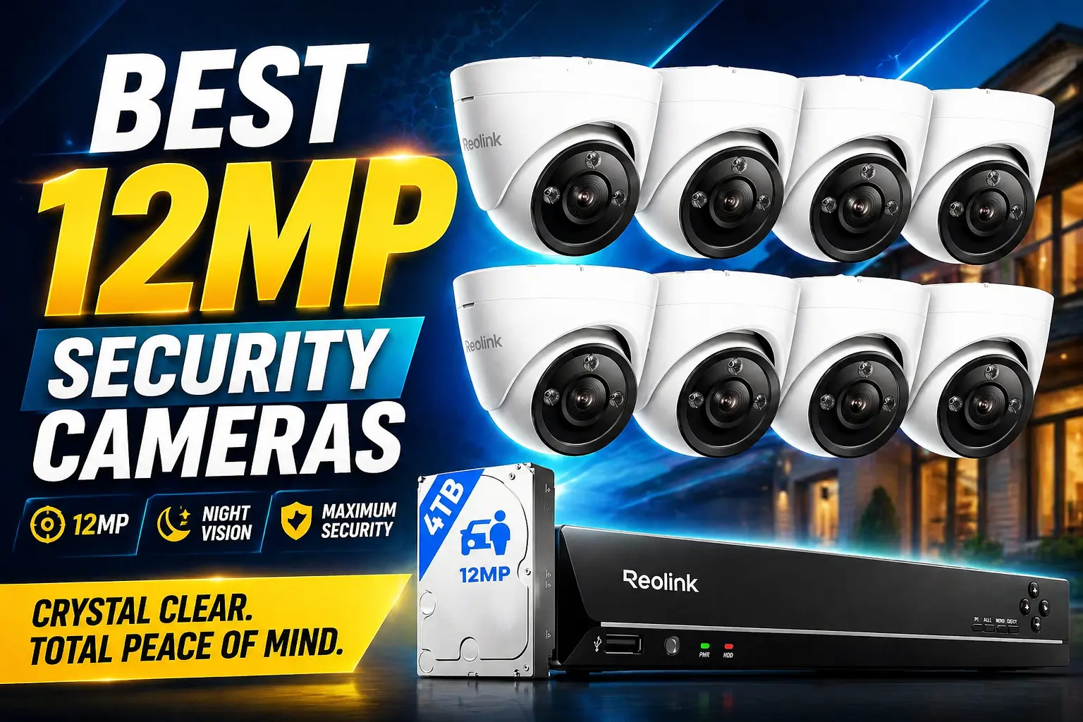 10 Best 12MP Security Cameras for 2026