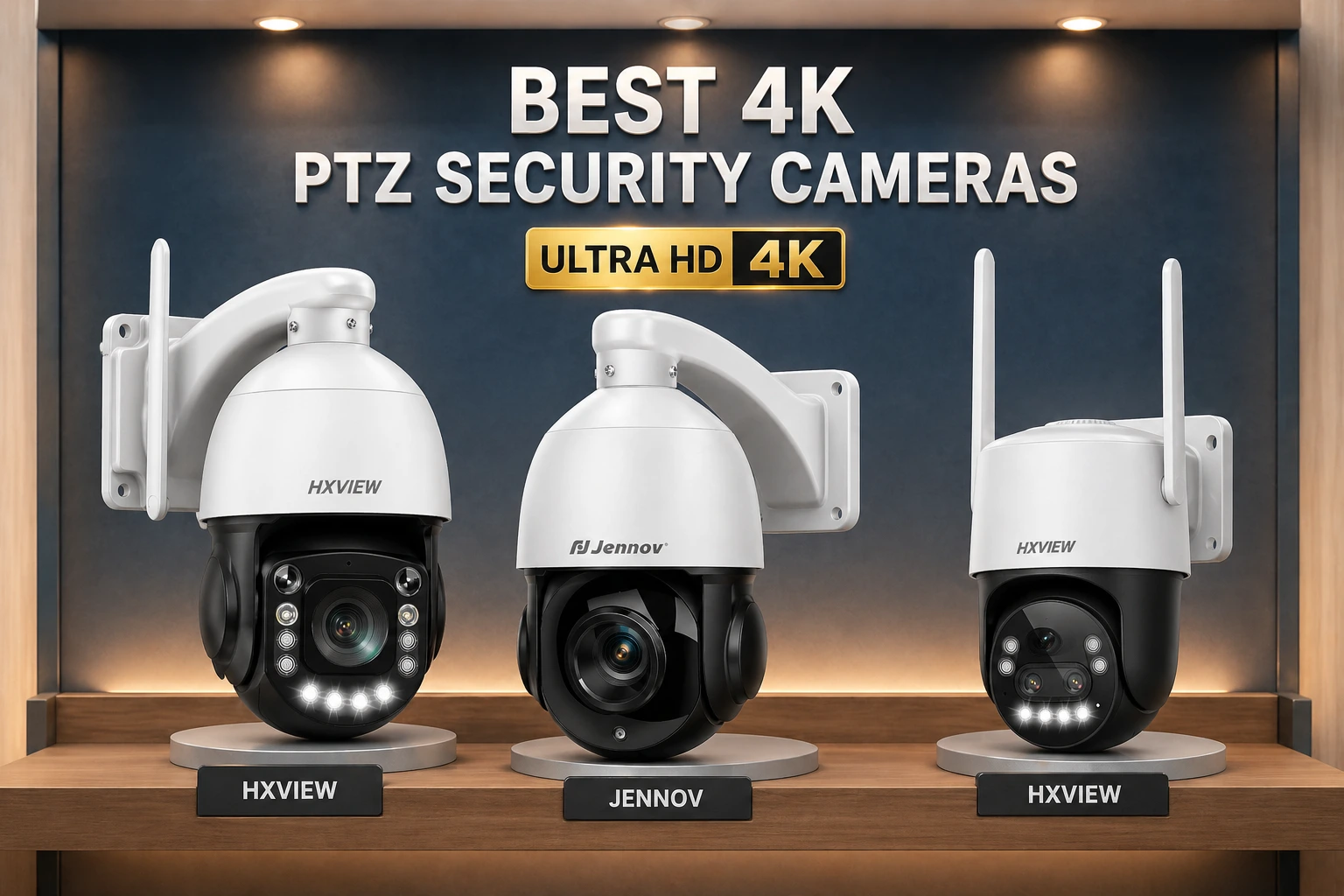 8 Best 4K Ptz Security Cameras for 2026