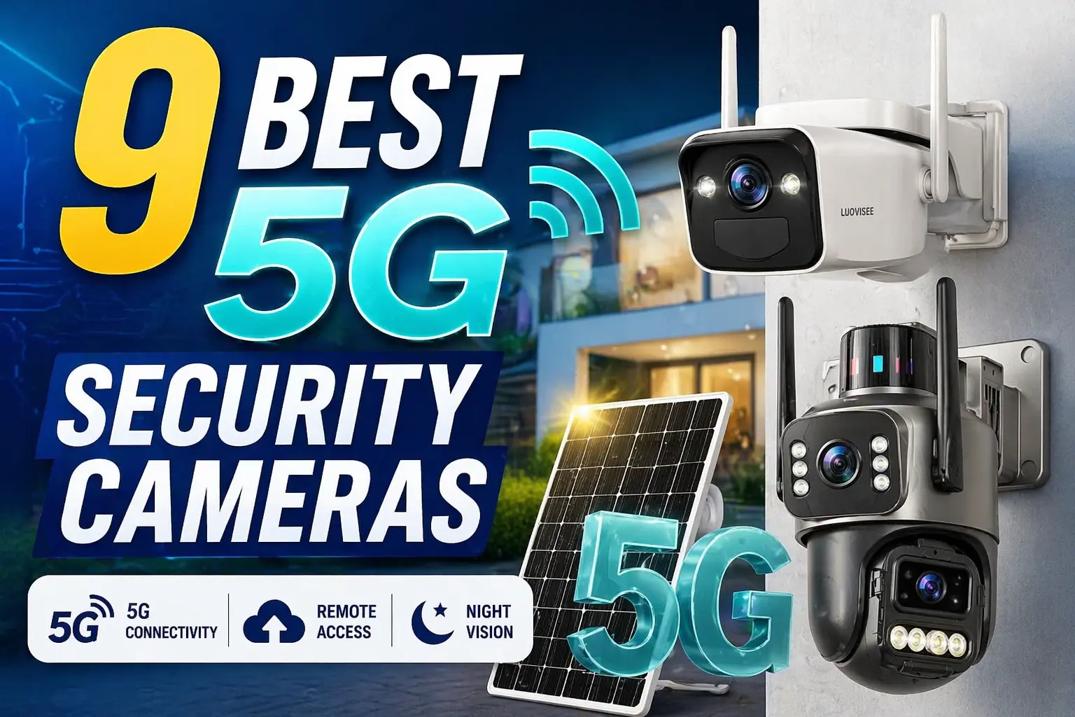 9 Best 5G Security Cameras for 2026