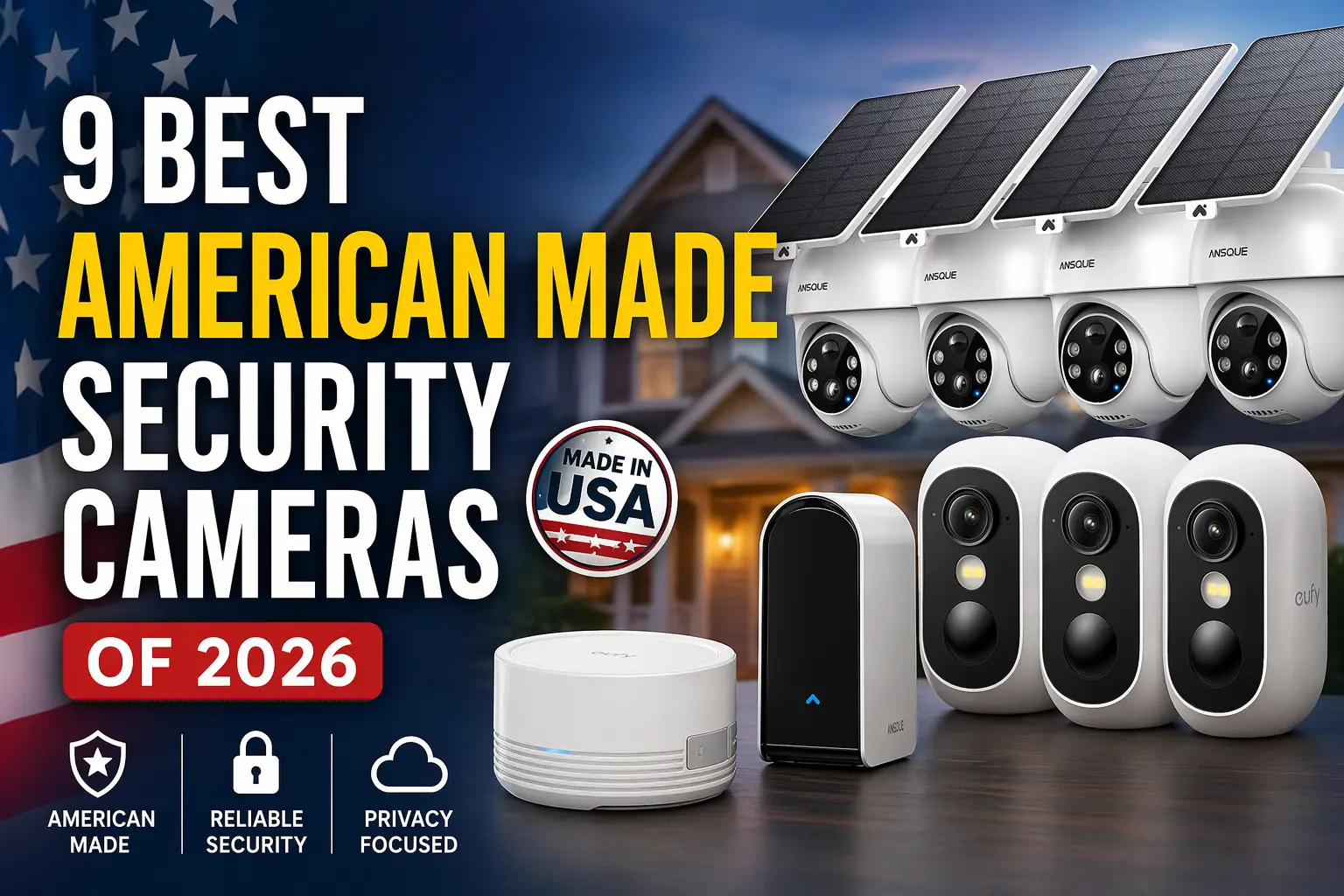 9 Best American Made Security Cameras for 2026