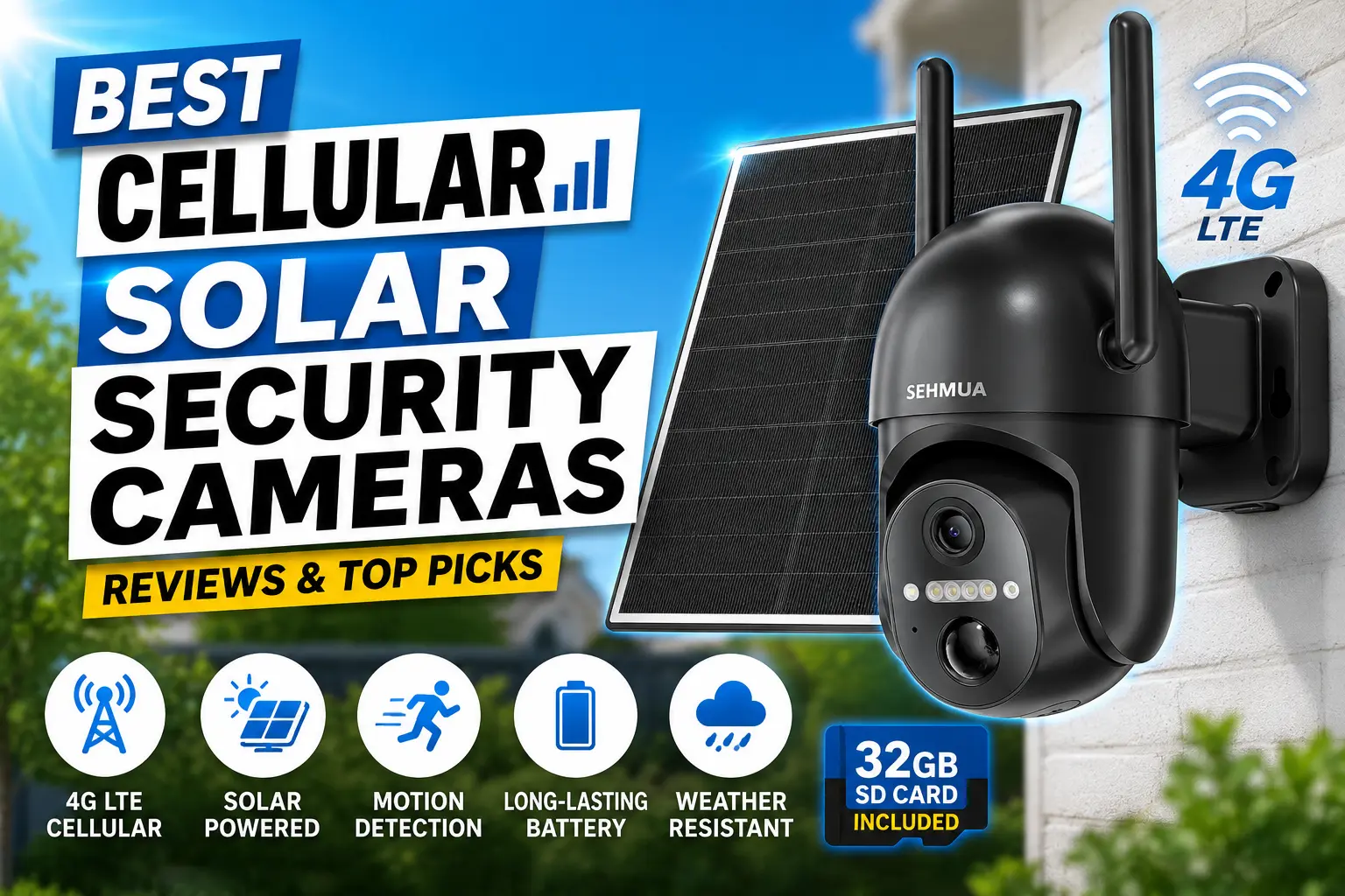 6 Best Cellular Solar Security Cameras for 2026 (Reviewed)