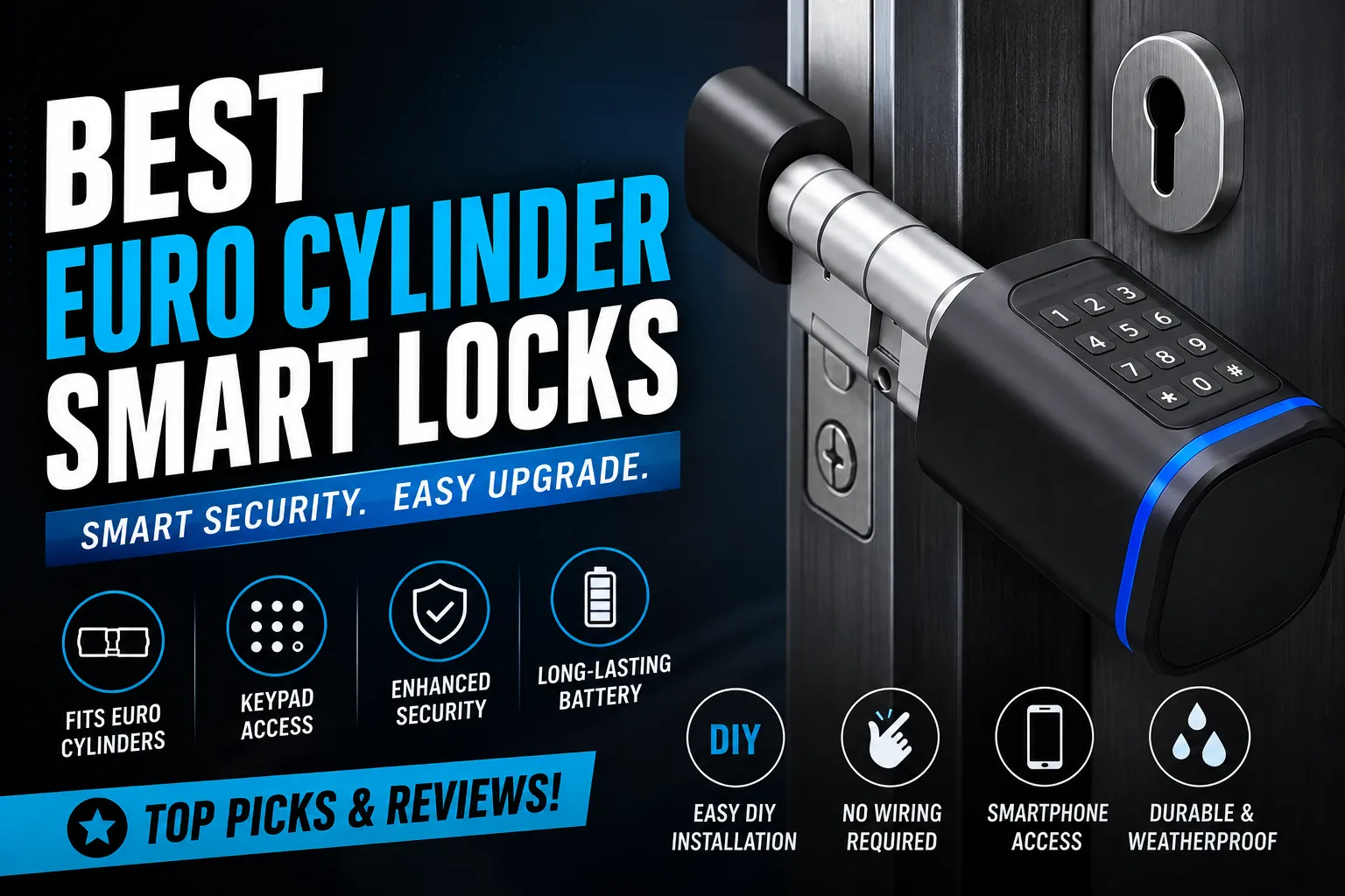 Best Euro Cylinder Smart Locks