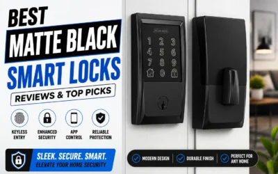 5 Best Matte Black Smart Locks for 2026