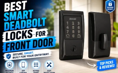 6 Best Smart Deadbolt Locks For Front Door for 2026